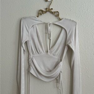 Cut out long sleeves shirt 12th tribe